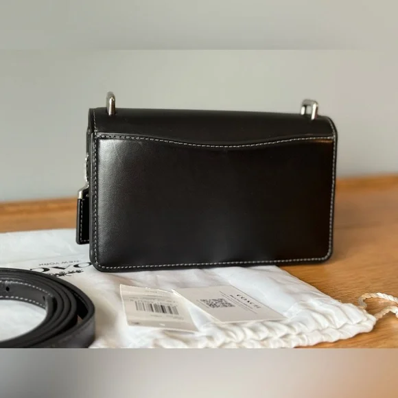 Coach Bandit crossbody black- Like New - Picture 4 of 16